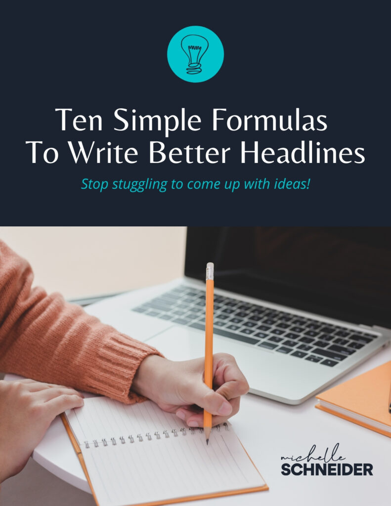 Ten Simple Formulas To Write Better Headlines
