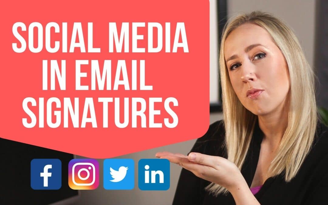 Add Social Media Icons to Email Signature